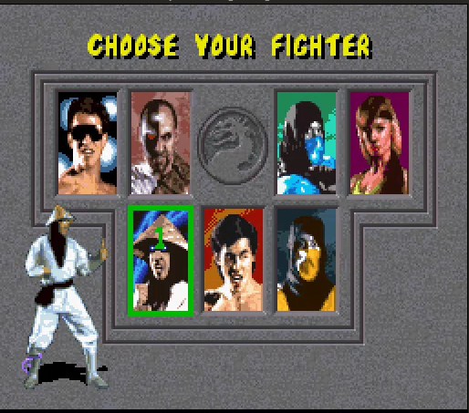 Just Random Game Mortal Kombat 1992 (SNES) Gameplay