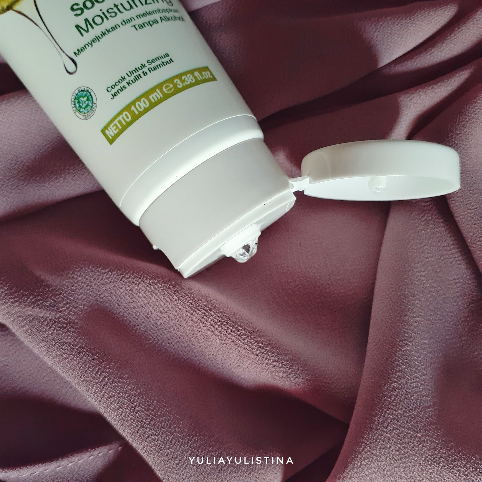 REVIEW Natur Sleeping Mask Aloe Vera Gel The Yulistinay's Diary