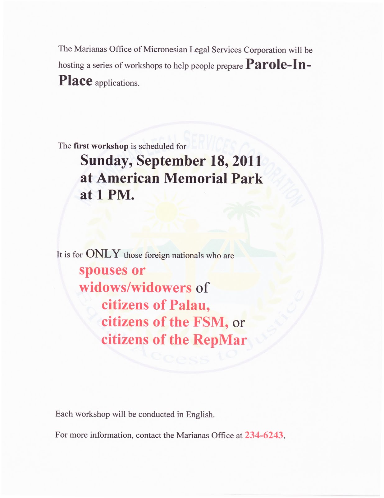 DAY IN COURT ParoleInPlace