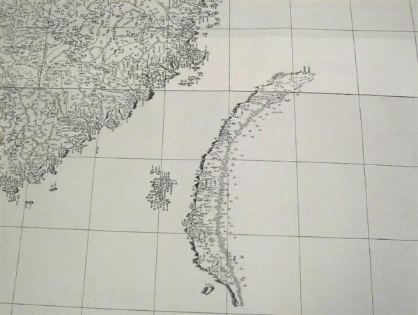 雲程的雙魚鏡 1717年耶穌會教室繪製完成之 皇輿全覽圖 台灣與尖閣