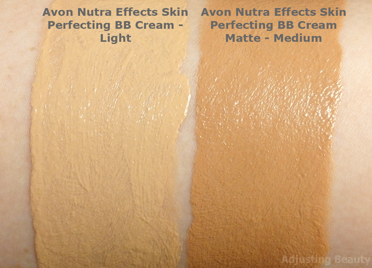 Review Avon Nutra Effects Skin Perfecting BB Cream (Light) and Matte