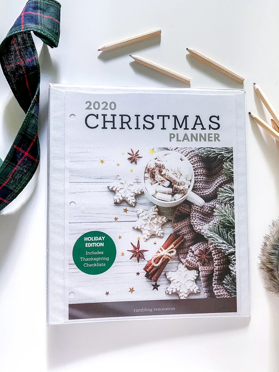 christmas planner, christmas planner 2020, holiday planner, gift list, christmas organizer