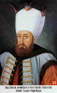 SULTAN 3. AHMED OTTOMAN EMPIRE 3. AHMED