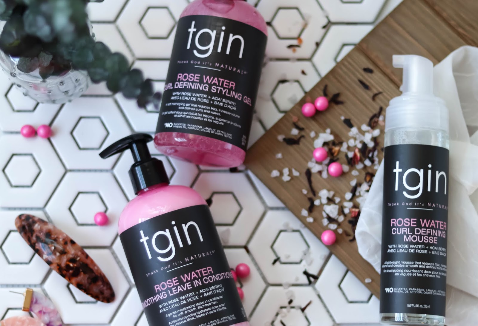 Review tgin Curls n' Roses on Low Porosity Natural Hair The Mane