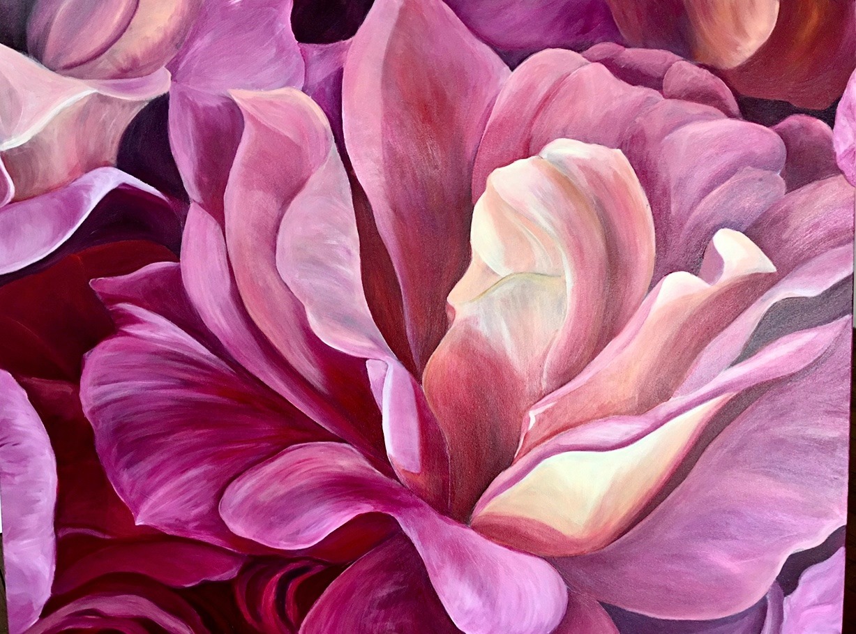 HOW TO PAINT BLOOMS! BIG BLOOMS IS COMING TO YOUR HOME IN OCTOBER!