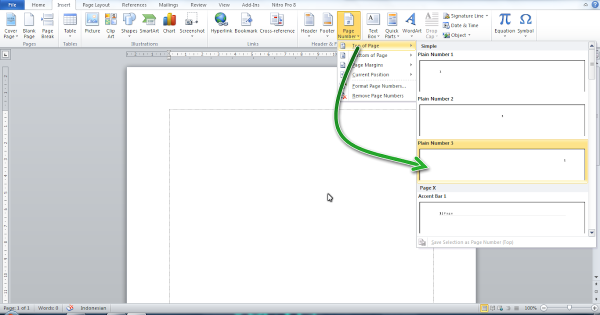 List Of Cara Membuat Halaman Makalah Di Word 2010 Ideas » Blog Ihsanpedia