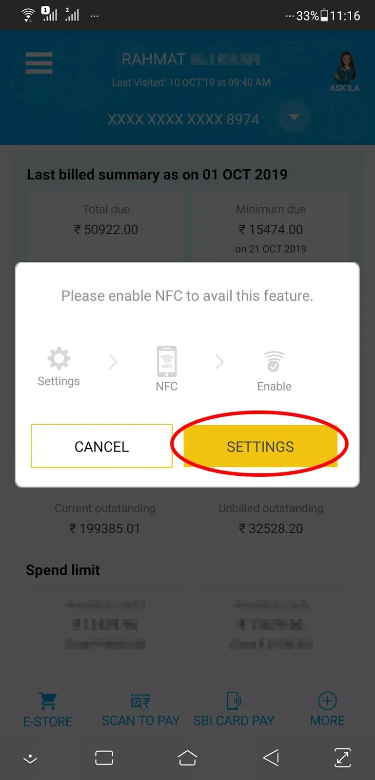 Step by Step Tutorial on Linking your SBI Card with SBI Card PAY