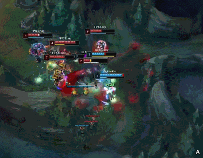 FPX 미친 한타 극한의 어그로 핑퐁ㄷㄷㄷ.gif | 인스티즈