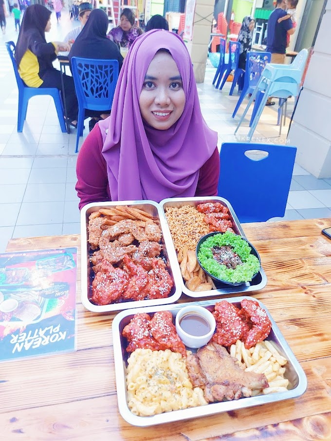 Mencuba Menu Dulang Korean Platter di D'Mukmin Cafe Temerloh Pahang