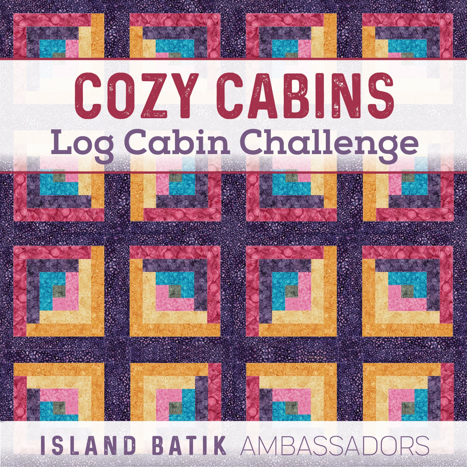 Curlicue Creations Cozy Cabins Featuring The Log Cabin Star Quilt