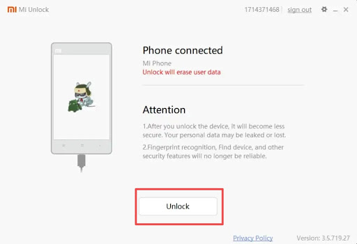 How To Unlock Redmi Note 8 Pro Bootloader Easily (Official Method) 7 Mi-Unlock-Fastboot