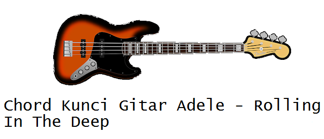 Chord Gitar Adele Rolling In The Deep - Chord Walls