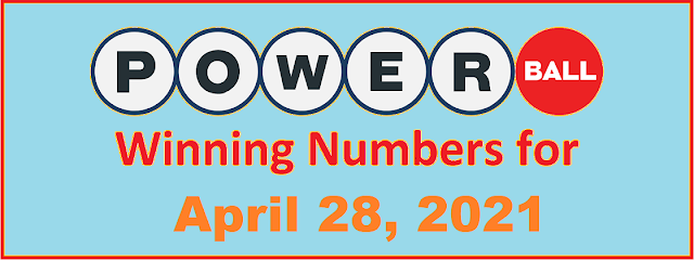 PowerBall Winning Numbers for Wednesday, April 28, 2021