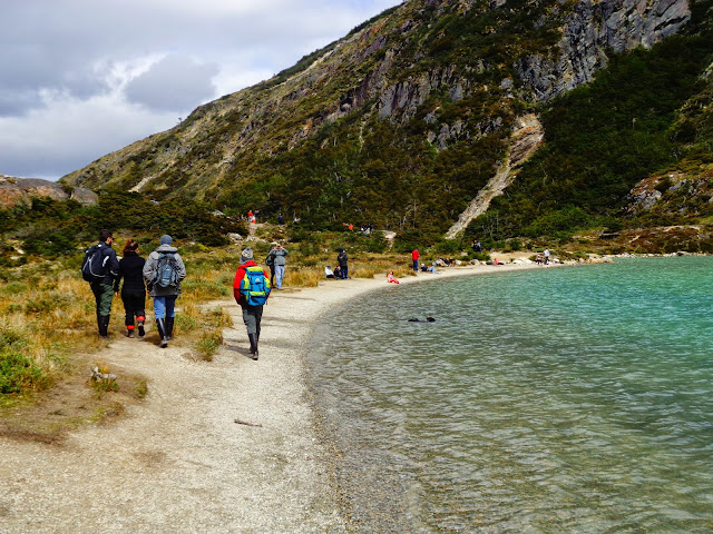 ushuaia caminhada ate a lagoa esmeralda