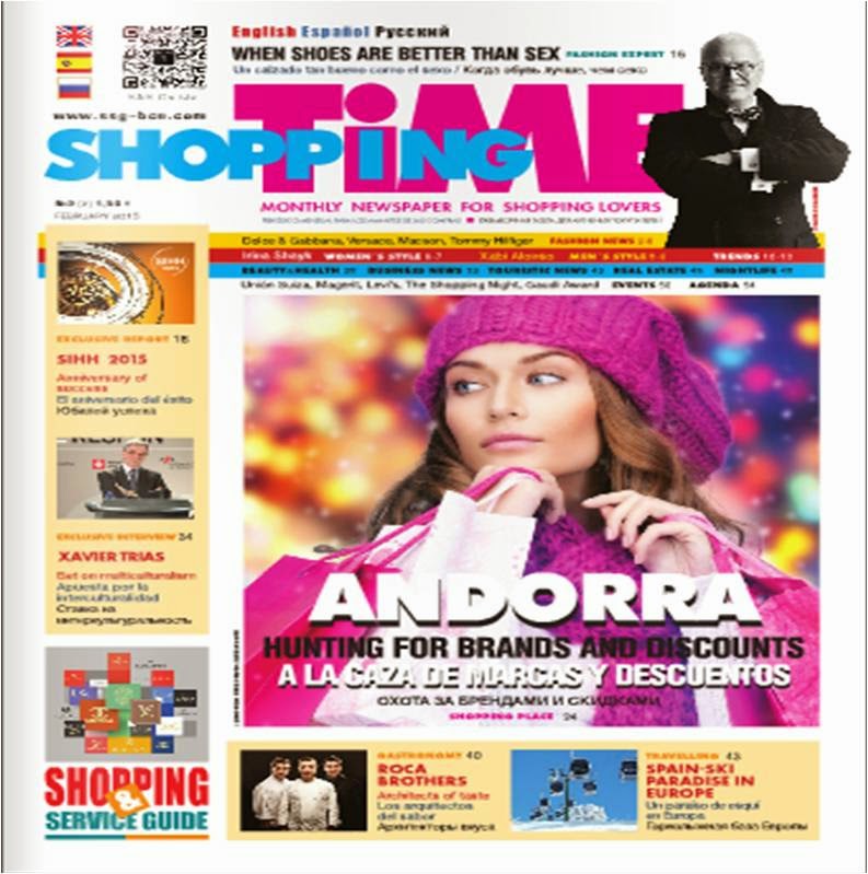 MI COLABORACIÓN CON EL PERIODICO SHOPPING TIME