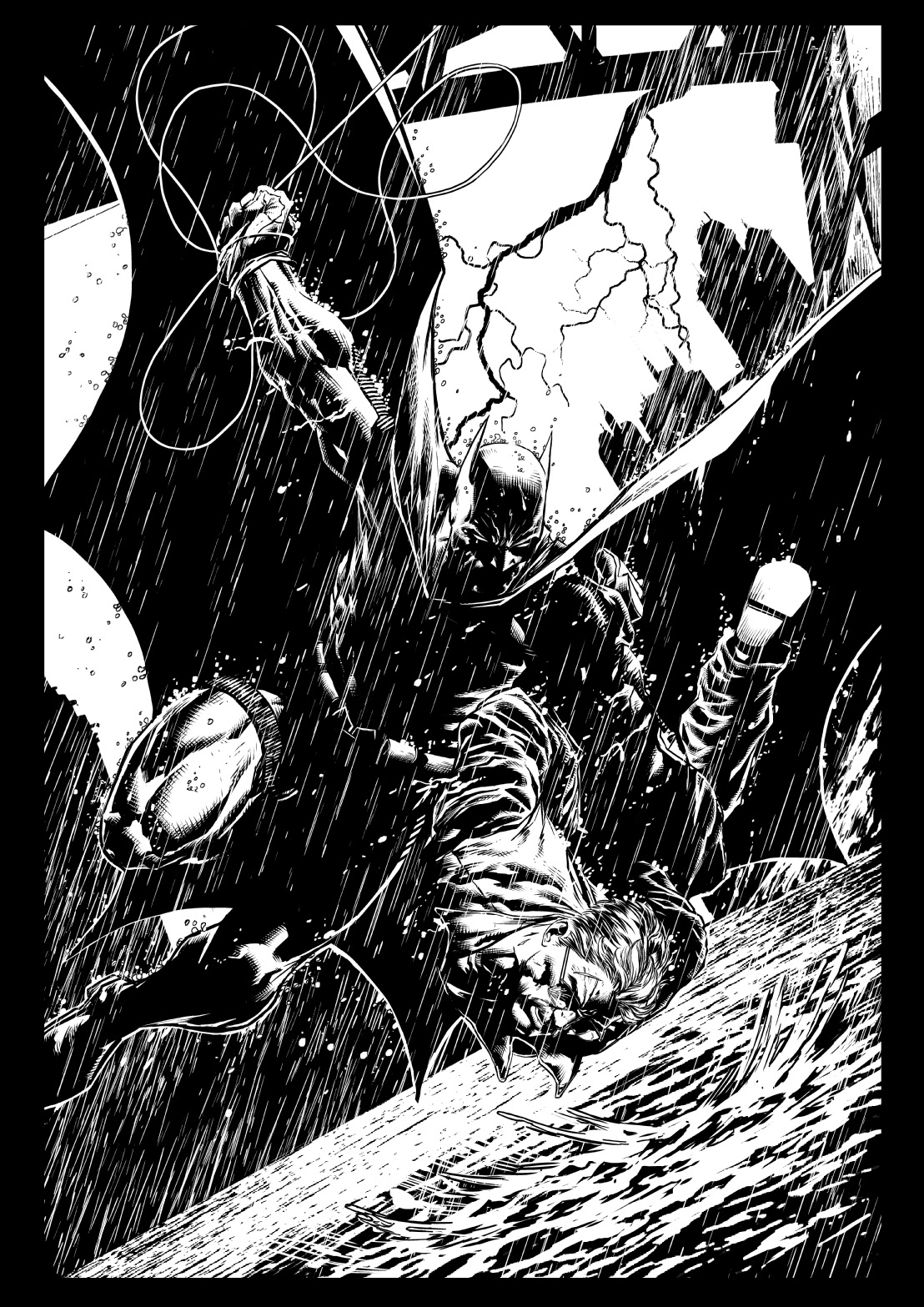 Frank Miller Art Rain