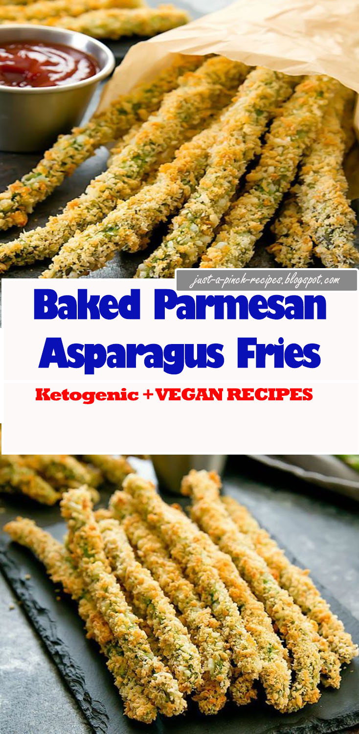 Baked Parmesan Asparagus Fries Just A Pinch Recipes