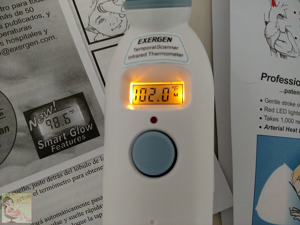 Woven by Words: Exergen Thermometer Review & Sweepstakes