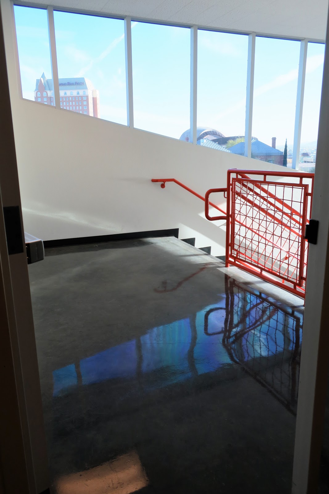 Living Rootless El Paso History Museum Stairwell