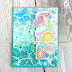 Polychromos & Distress Inks in a Summer Card | Polychromos y Tintas Distress en una Tarjeta Veraniegas