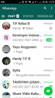cara mengatasi kontak whatsapp berubah
