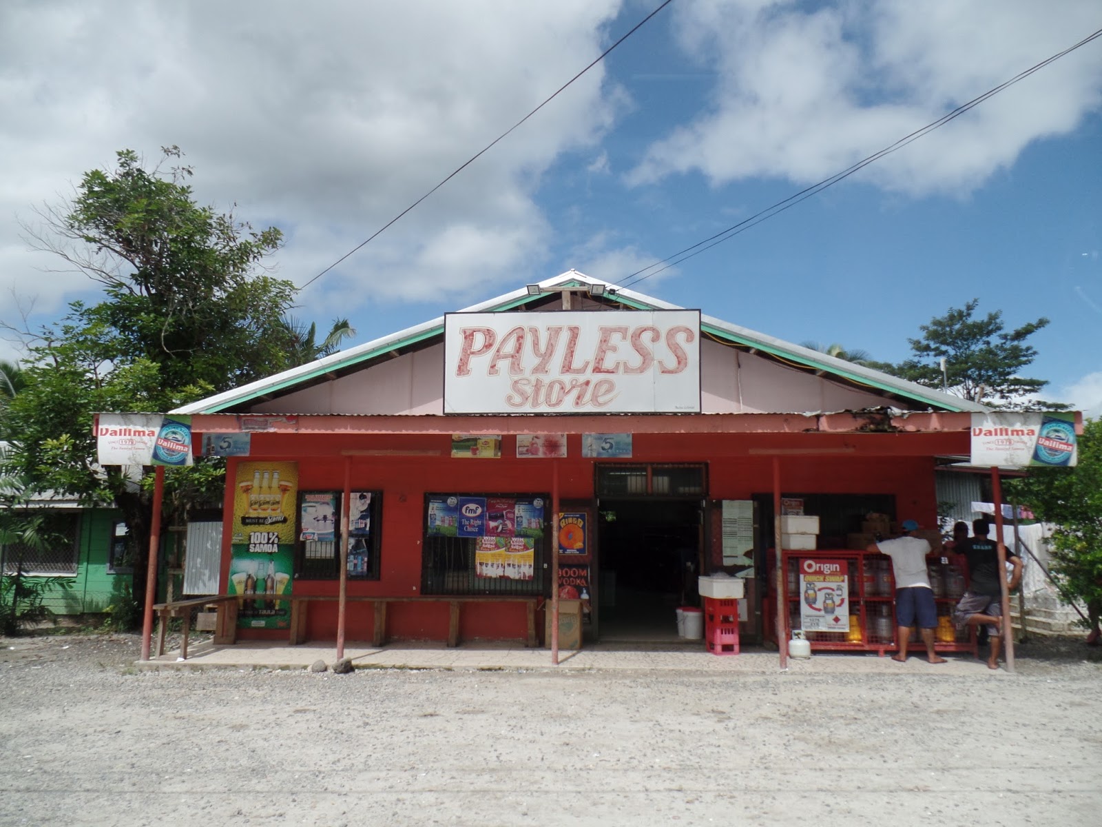 Mission to Samoa Let's go Shopping in Samoa.