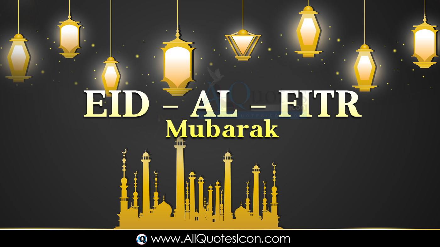 Wonderful Eid Al Fitr 2020 Greetings in English HD Wallpapers Famous