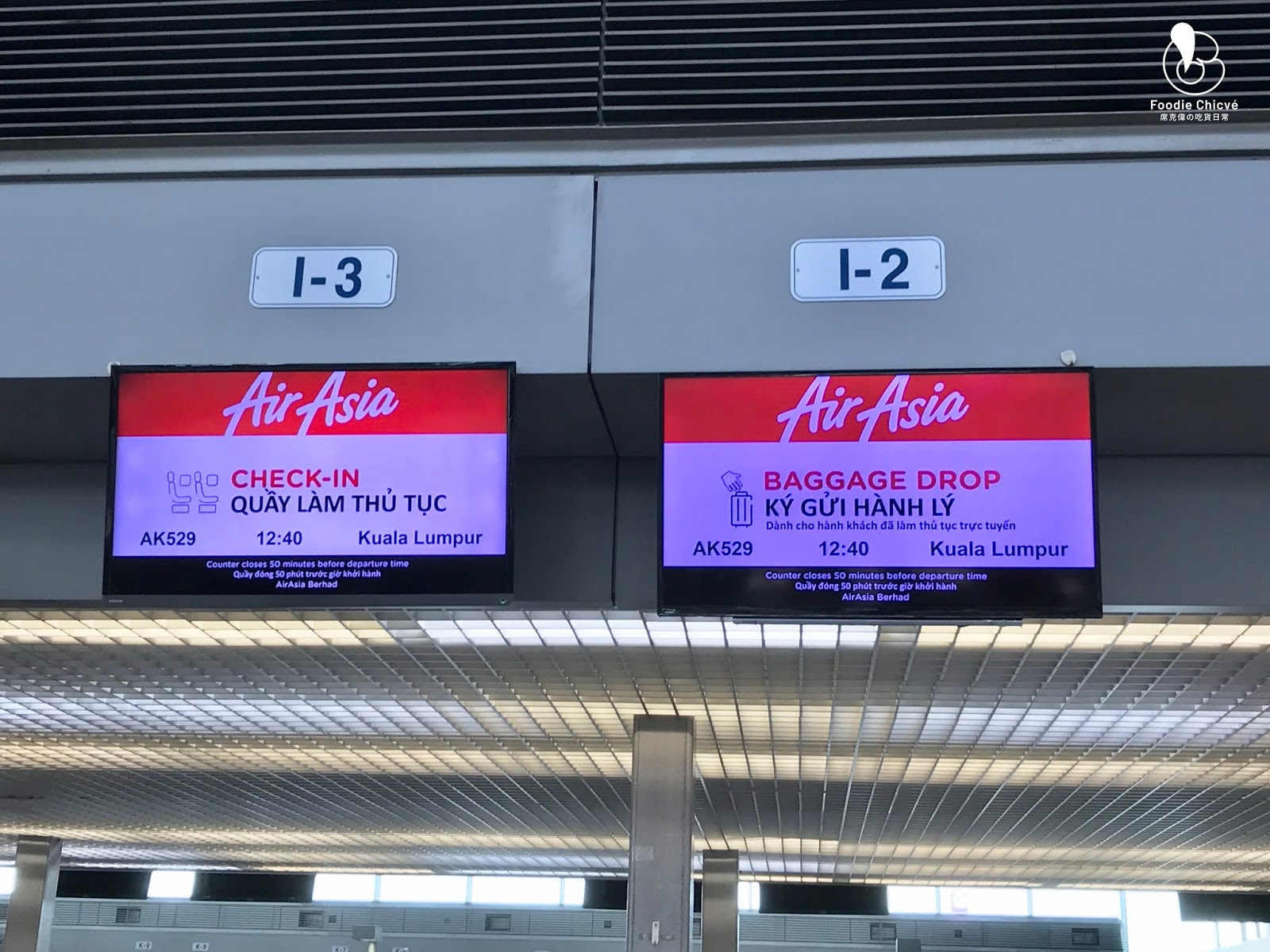 airasia baggage drop off