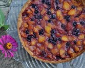 Peach Blueberry Cake