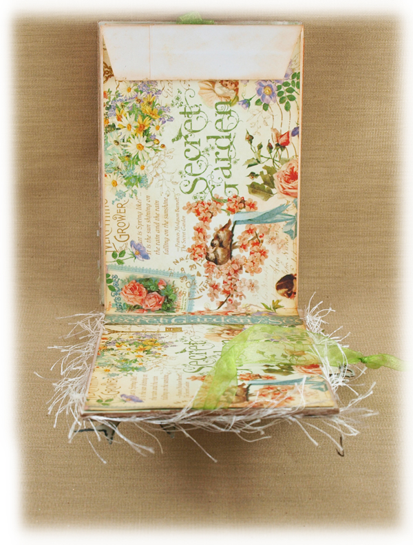 Sue Smyth Graphic 45 Secret Garden Envelope Book
