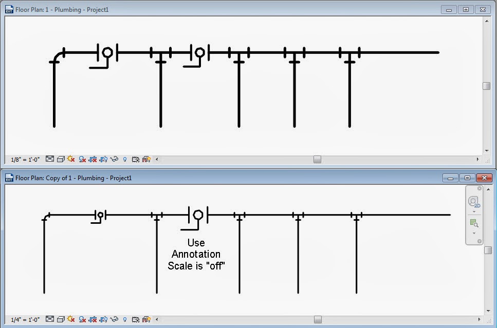 Revit OpEd Revit MEP Annotation Scale