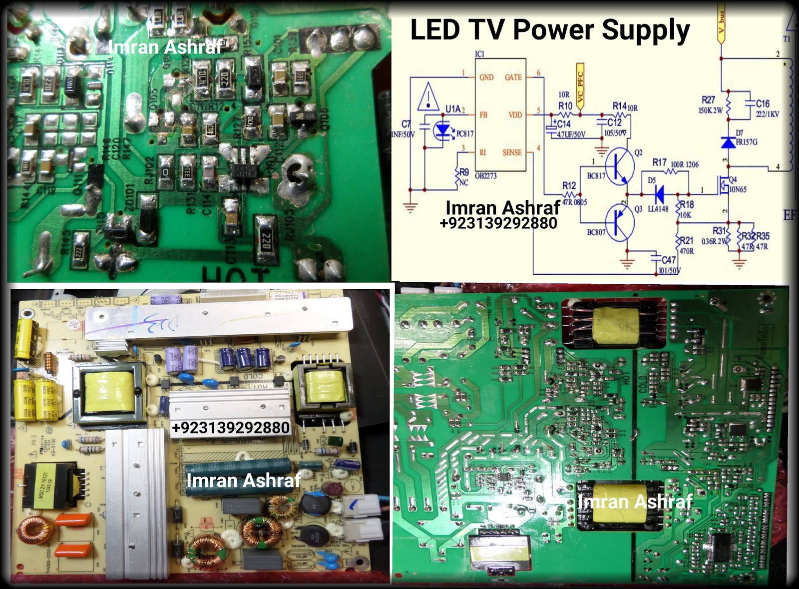 LED TV Repair Training Books : LED TV Mainboard Voltages Guide