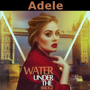 Adele - Water Under The Bridge chords Letra y acordes de piano y guitarra