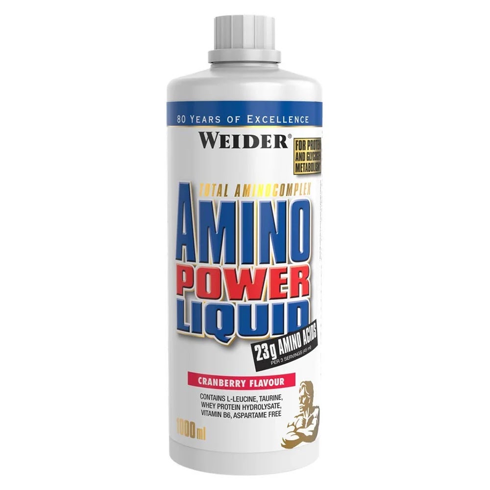 Weider Amino Power Liquid, 1 L, 66 Servings