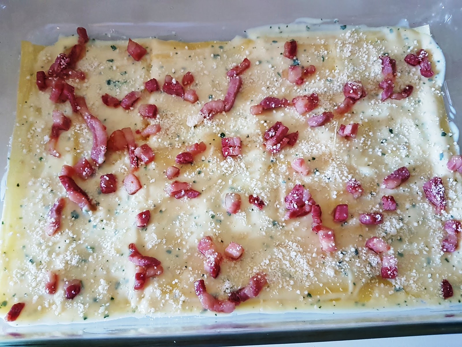 Lasagne alla carbonara