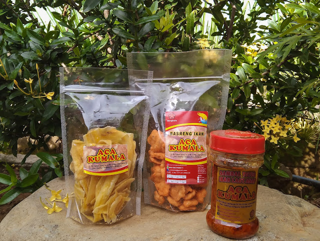 produk umkm bengkulu aca kumala home industri ada snack dan sambal