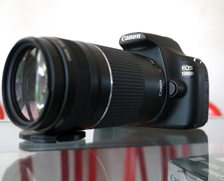 Canon Eos 1200D + Lensa Tele 75-300 III