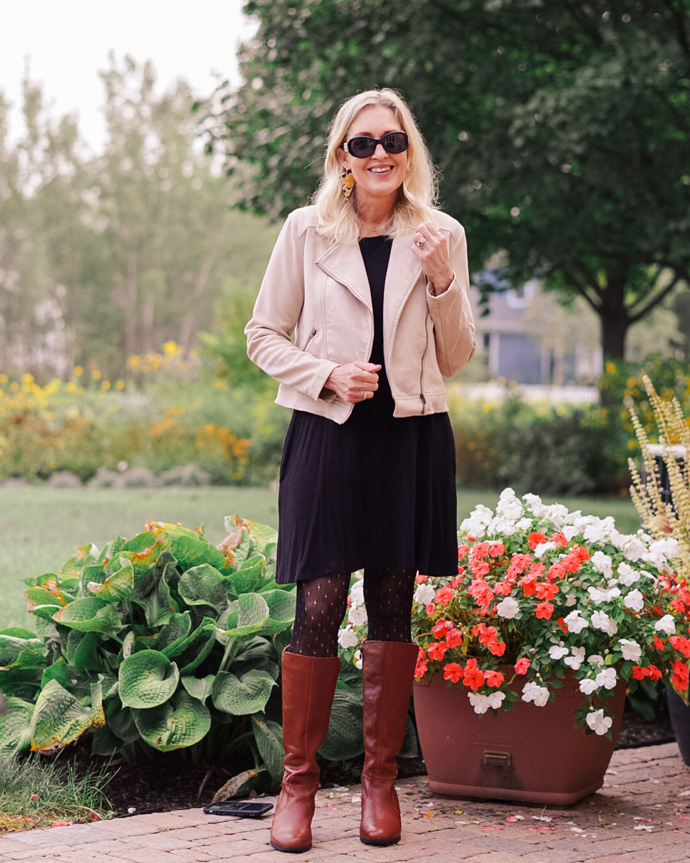 black and tan fall outfit 