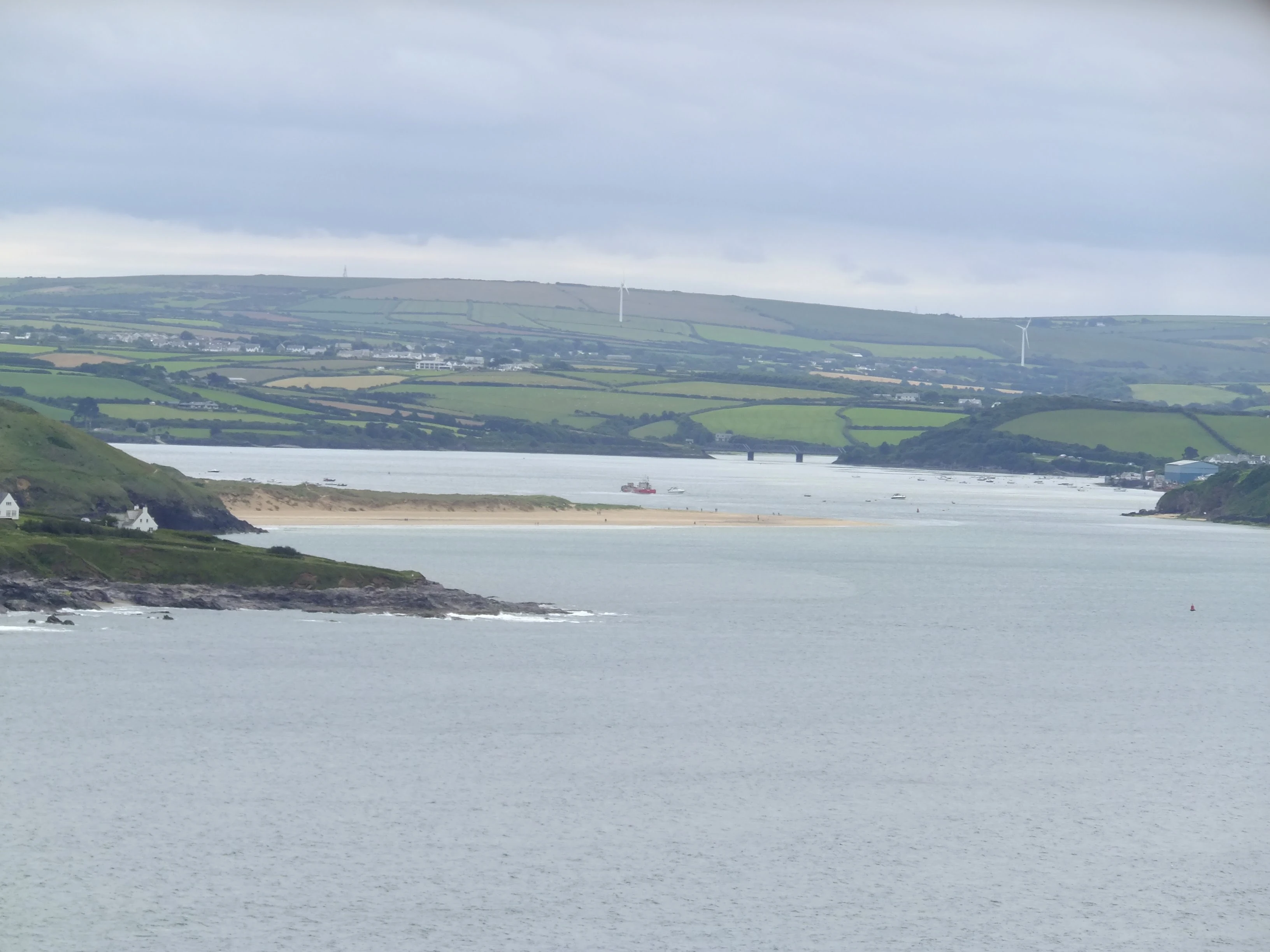 View back to Polzeath