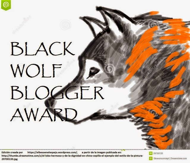 Premio Black Wolf Blogger Award