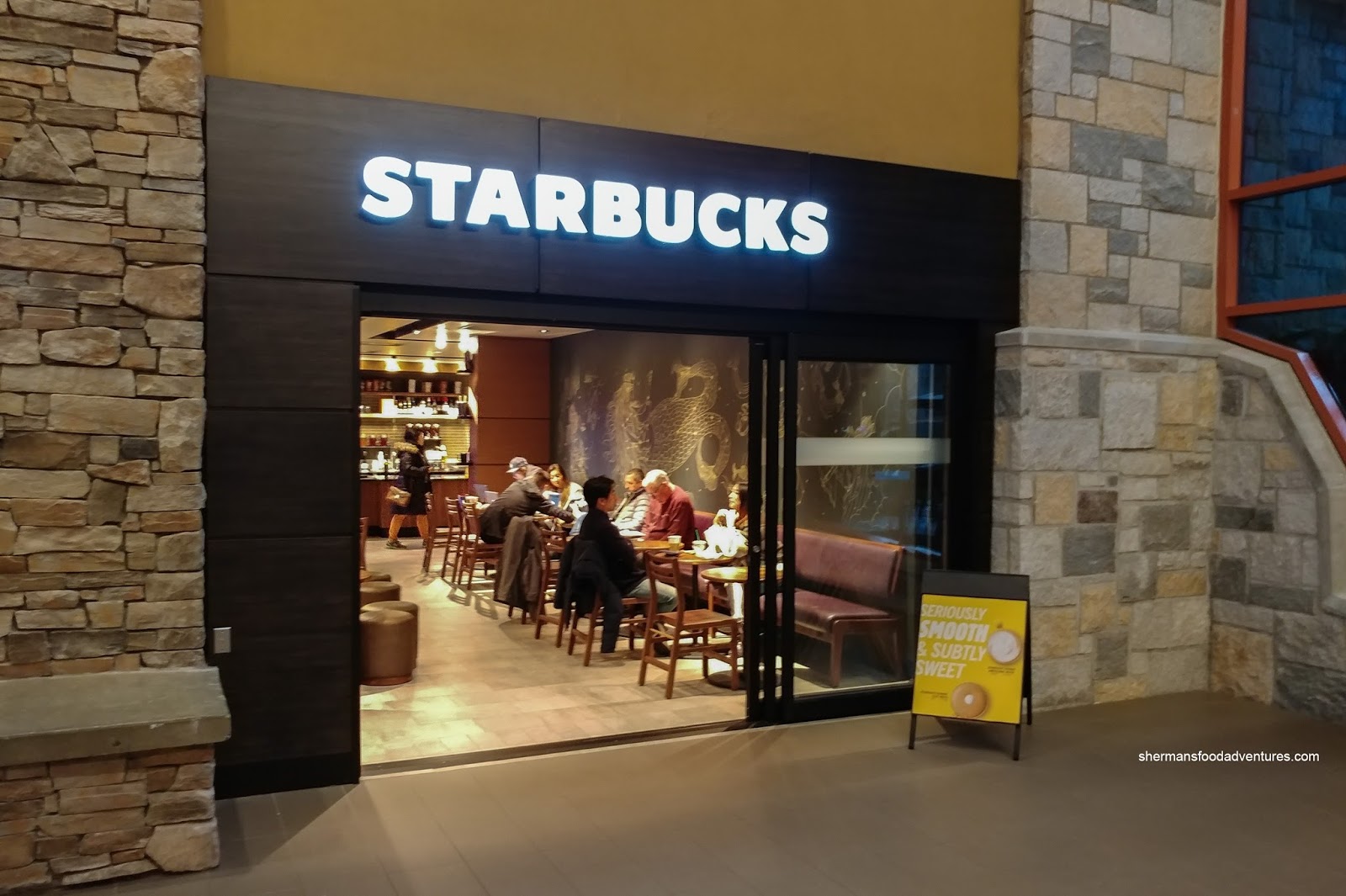 Sherman's Food Adventures Starbucks (River Rock Casino)
