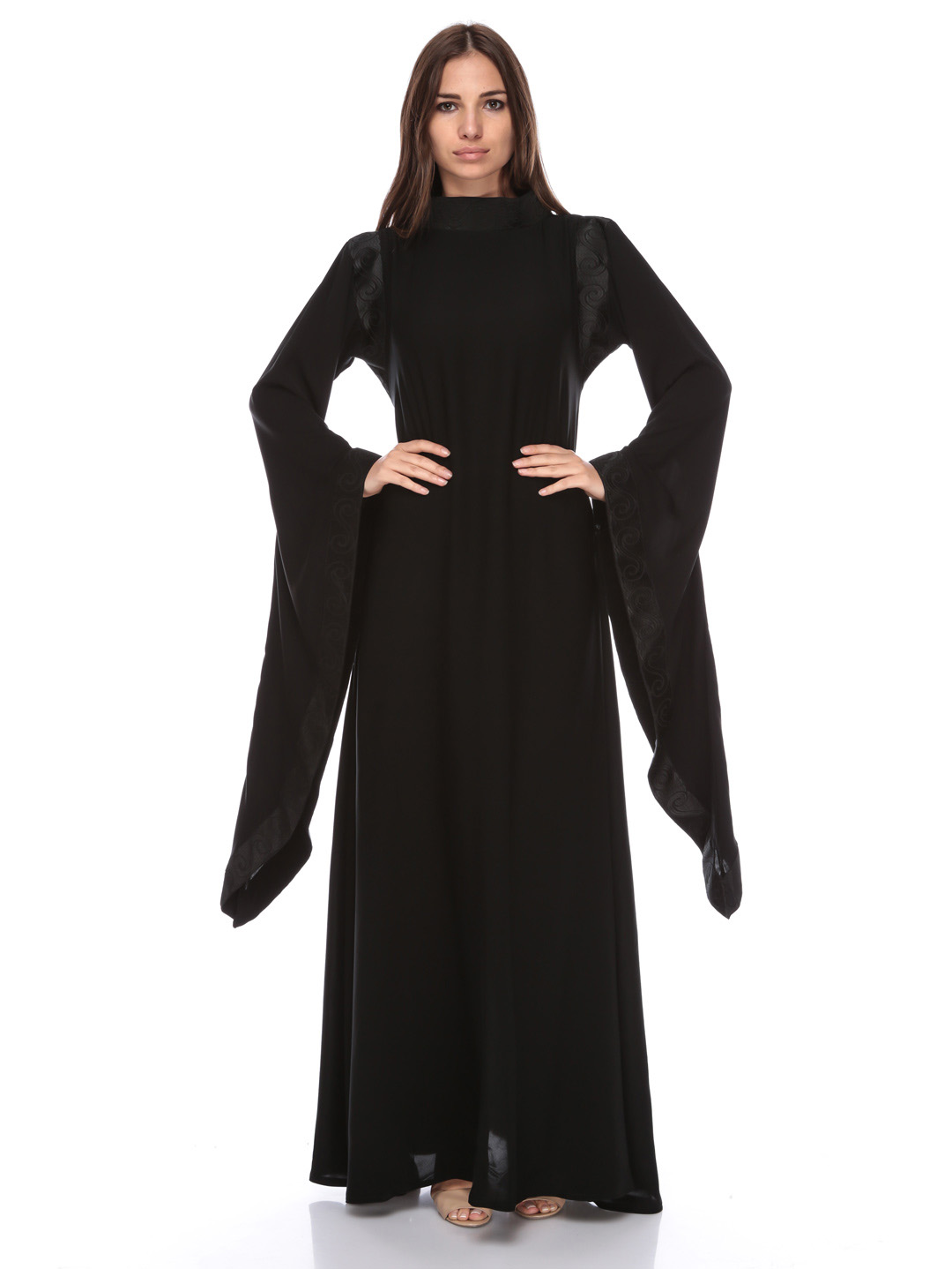 Jalabiya designs 2013  arabic kaftan dresses collection for girls