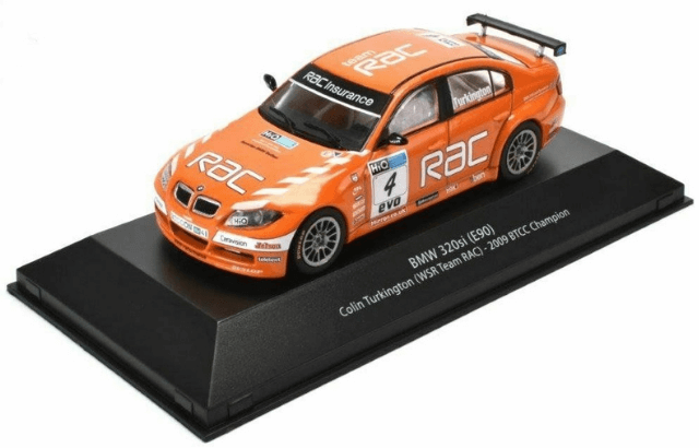 atlas btcc collection, british touring cars champions collection, bmw 320si e90 1:43 colin turkington