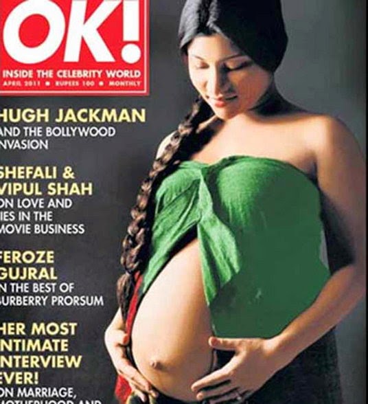 Konkona Sen Sharma Hot Photoshoot In Pregnancy For Ok