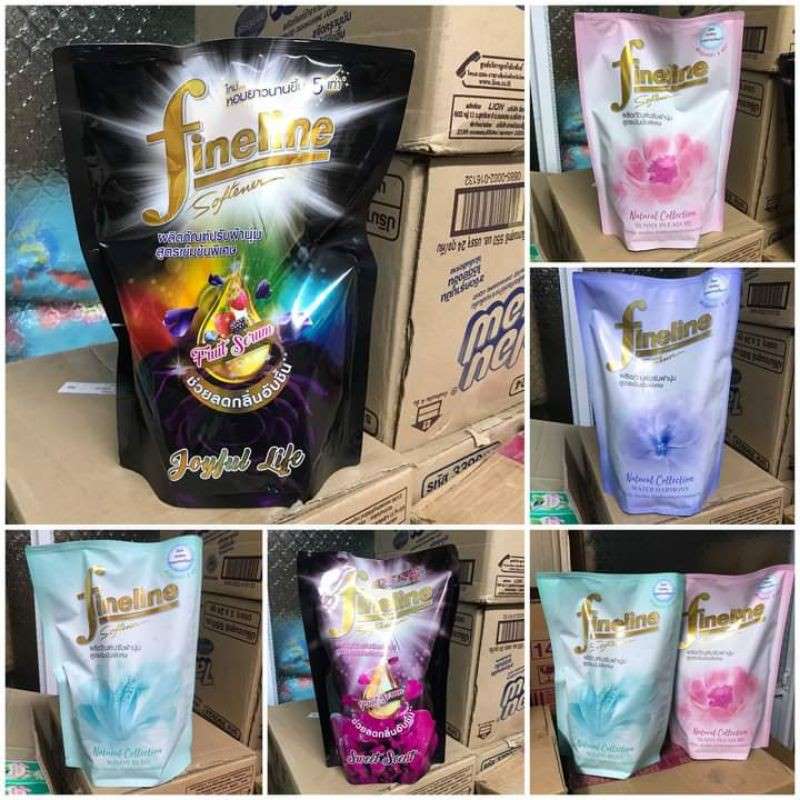 Túi Nước Xả Làm Mềm Vải Fineline Softener 1400ml – Thái Lan