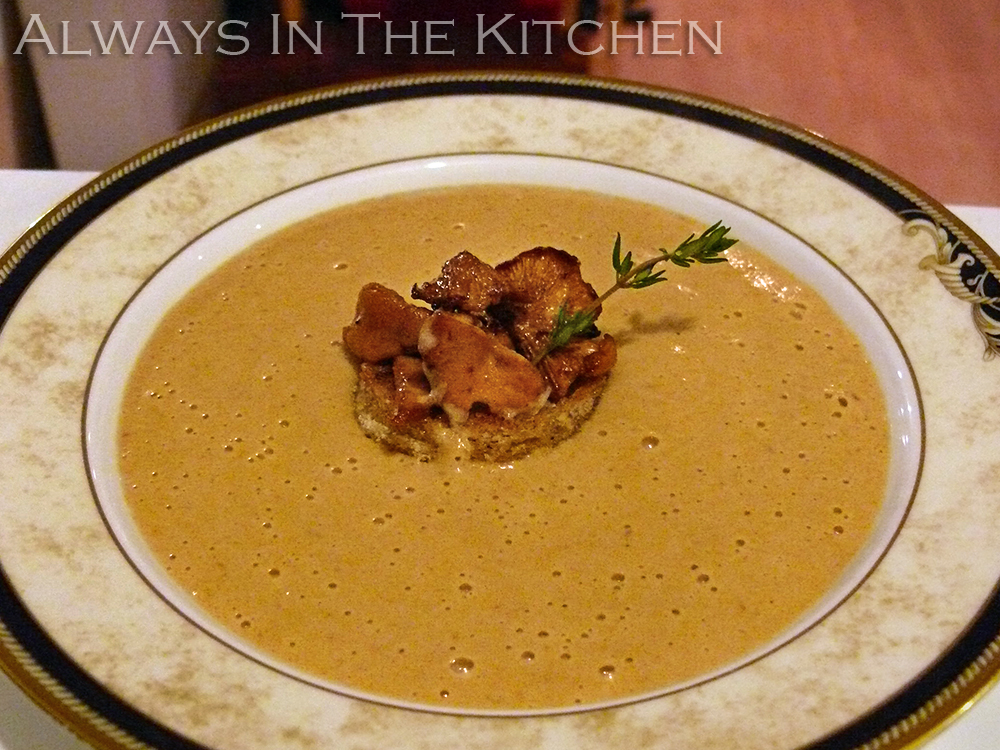 Dawna in the Kitchen German Cream of Chanterelle Soup