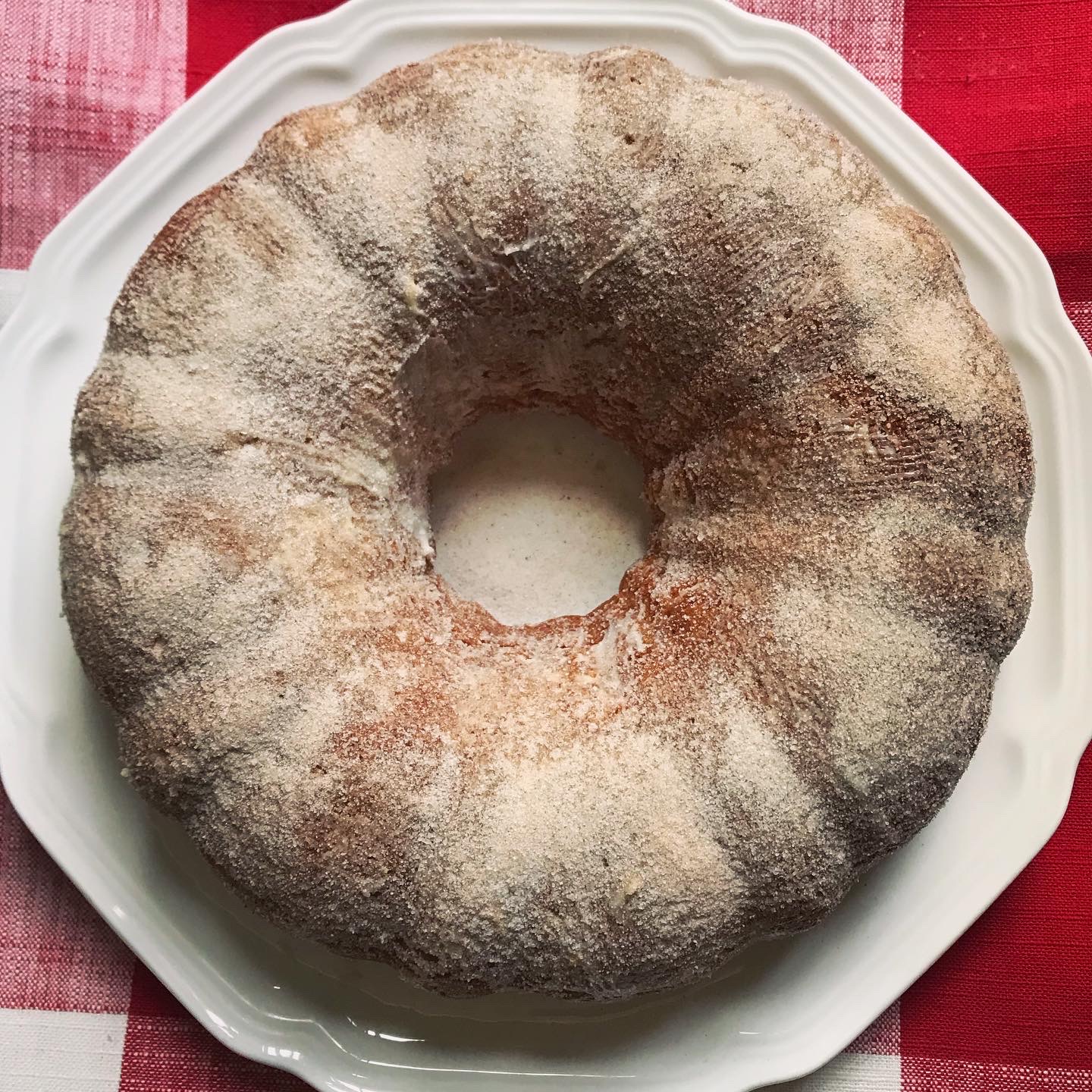 Blue Ribbon Kitchen: Apple Cider Doughnut Cake with Buttered Rum Sauce