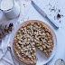Birnen Kuchen mit Masala Chai Pudding und Streuseln