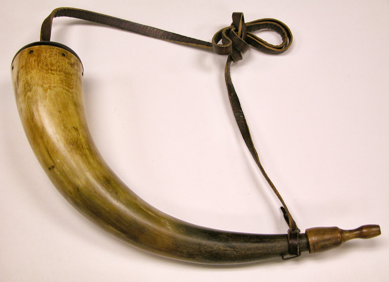 Contemporary Makers Antique Lancaster Powder Horn