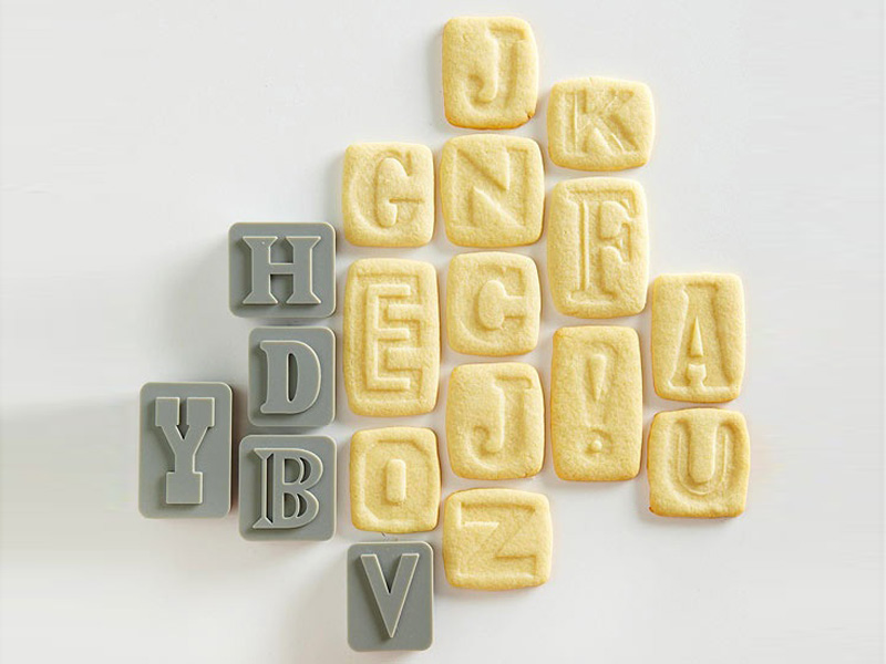 Decora y estampa galletas con sellos